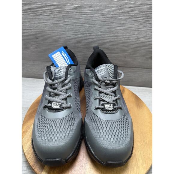 Hoss Boots Mens Grey/Black Mesh Alto UL CT EH Work Shoes Size 9.5 - Picture 3 of 8